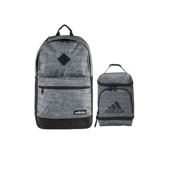 Adidas Other - Adidas Core Classic Backpack Lunchbox Bundle NEW